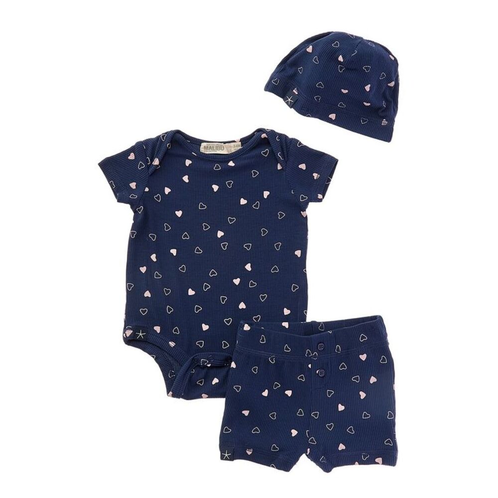 Barefoot Dreams Ultra Soft Rib Baby Set, Blue